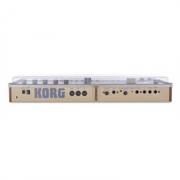 Korg Microkorg Decksaver Cover, Light Edition - Rear