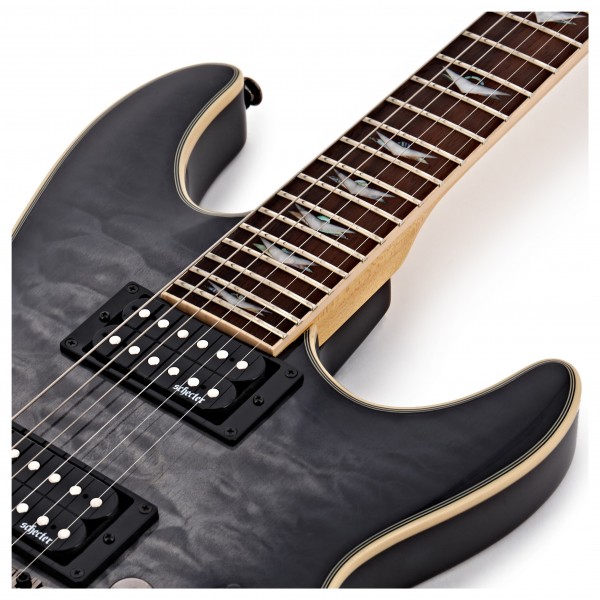 Schecter Omen Extreme-6 FR, See-thru Black