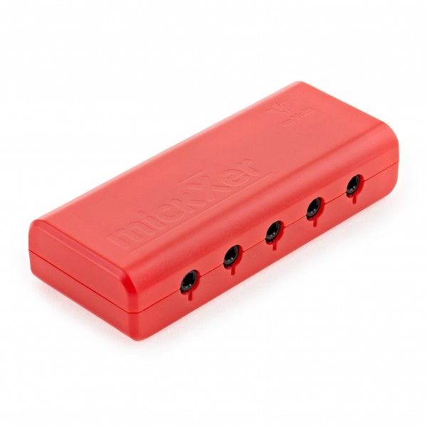 myVolts MickXer 5-Way Passive Mixer, Red