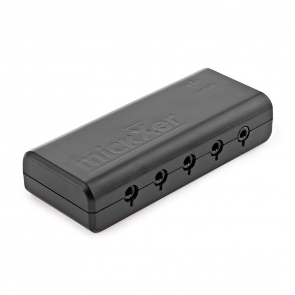 myVolts MickXer 5-Way Passive Mixer, Black