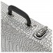 Deluxe Bass Guitar Case by Gear4music - Silver