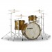 Sonor SQ1 22'' 3pc Shell Pack, Satin Gold Metallic