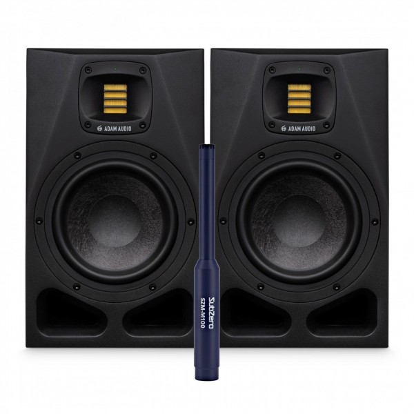 ADAM Audio A7V Monitors with Free SubZero M100 Reference Microphone