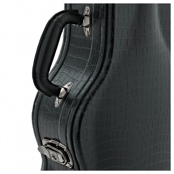 Deluxe Fitted Electric Guitar Case by Gear4music - Black