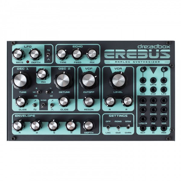 Dreadbox Erebus Analog Paraphonic Synthesizer - Top