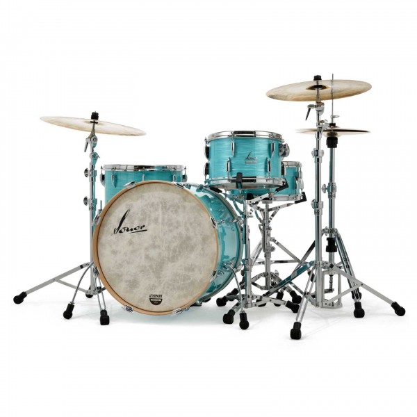 Sonor Vintage 22'' 3pc Shell Pack, California Blue - Hardware, Cymbals and Snare NOT Included