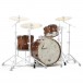 Sonor Vintage 22'' 3pc Shell Pack, Rosewood Semi Gloss