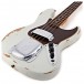 Fender Custom Shop '64 Jazz Bass Heavy Relic RW, Olympic White