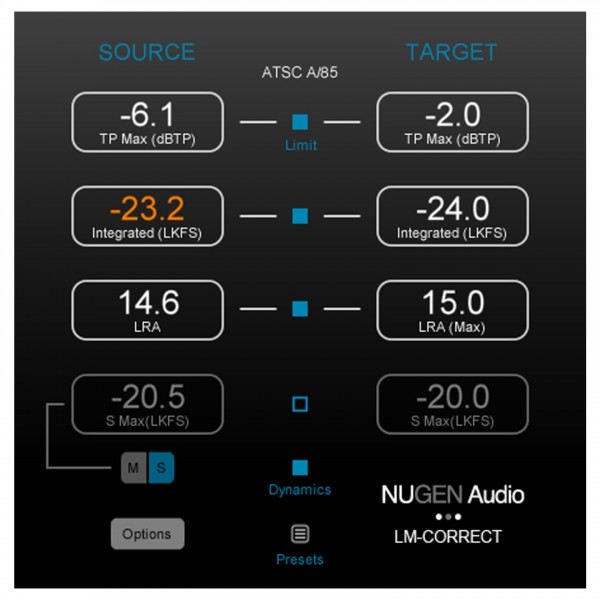 NUGEN LM-Cor w DynApt extension