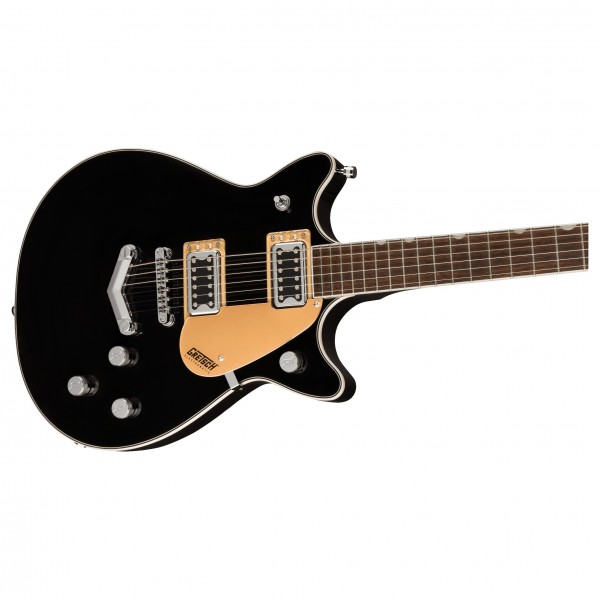 Gretsch G5222 Electromatic Double Jet BT V-Stoptail, Black close
