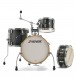 Sonor AQX 16'' Jungle Shell Pack, Black Midnight Sparkle