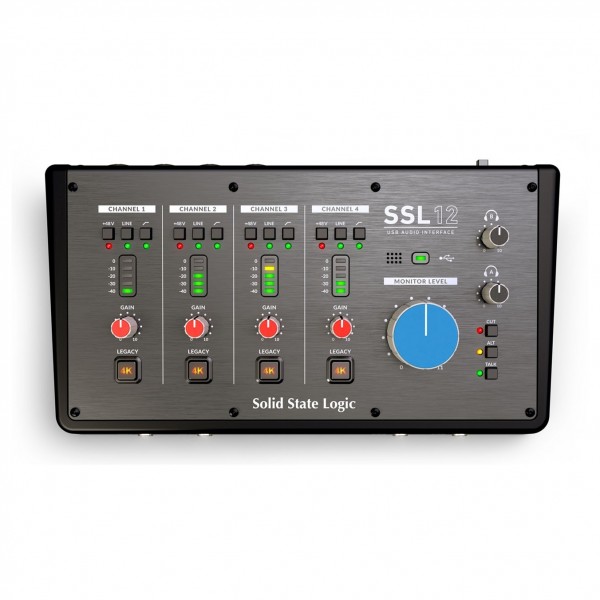 SSL 12 USB Audio Interface - Top