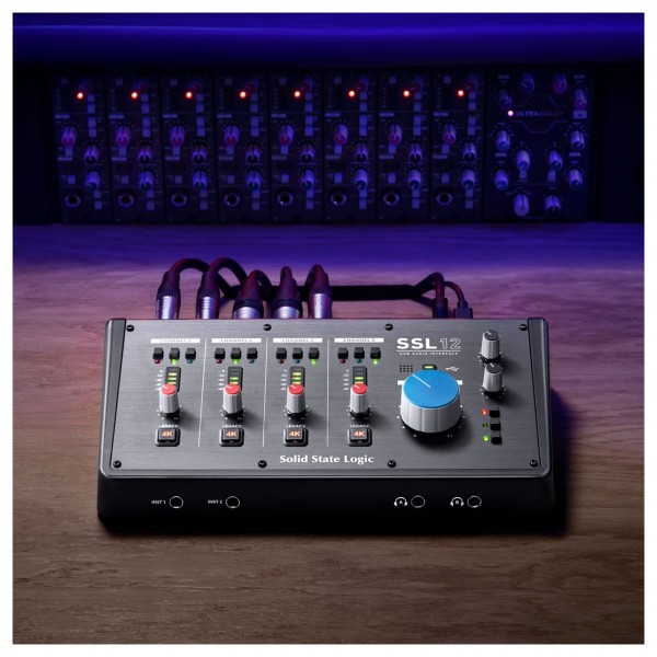 SSL 12 USB Audio Interface - Lifestyle Front