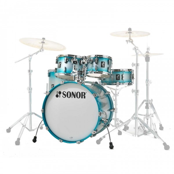 Sonor AQ2 22'' 5pc Shell Pack, Aqua Silver Burst