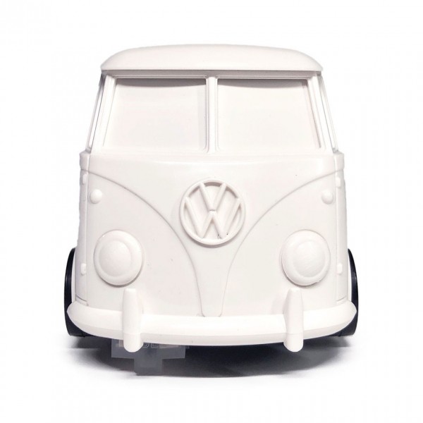 Vinyl Record Runner/Speaker, White - Front