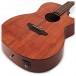 Luna Gypsy Spalt Grand Concert Electro Acoustic
