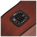 Luna Gypsy Spalt Grand Concert Electro Acoustic