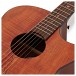 Luna Gypsy Spalt Grand Concert Electro Acoustic