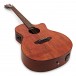 Luna Gypsy Spalt Grand Concert Electro Acoustic