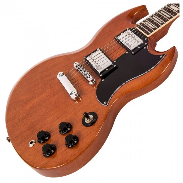 Vintage VS6 Reissued, Natural Mahogany hardware