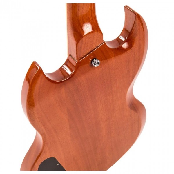 Vintage VS6 Reissued, Natural Mahogany neck back