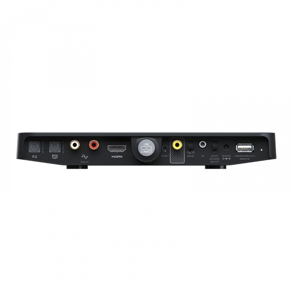 DALI Sound Hub Compact Including HDMI, Black Back View 2