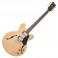 Vintage VSA500 Reissued Semi Acoustic, Natural Maple