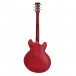 Vintage VSA500 Reissued Semi Acoustic Left Handed, Cherry Red back