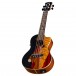 Luna Vista Wolf Electro Concert Ukulele, Gloss angle