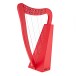 playLITE 15 String Harp by Gear4music, Red