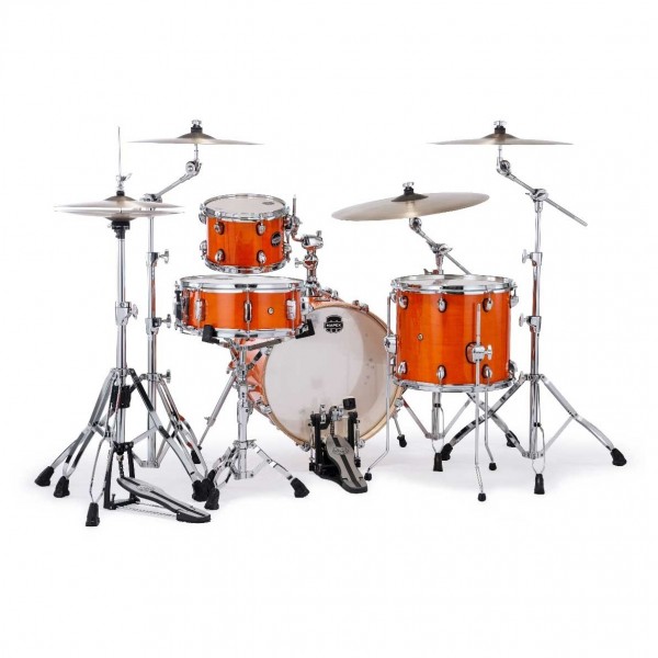Mapex Mars Maple 18'' 4pc Bop Shell Pack, Glossy Amber - Back