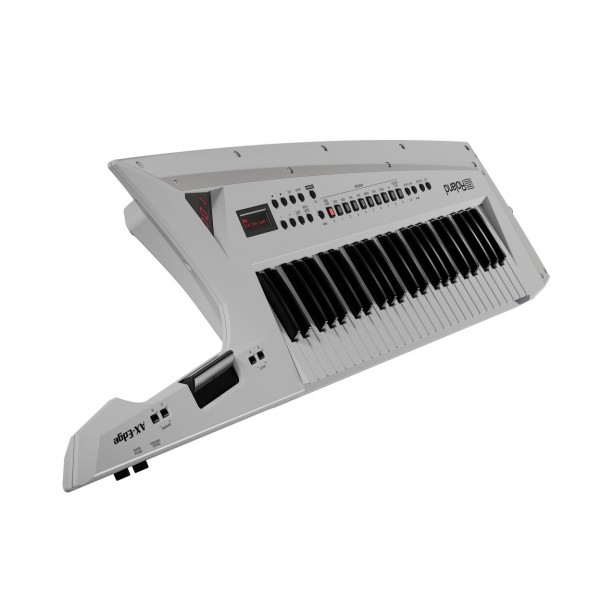 Roland AX-Edge Keytar, White - Angled 2
