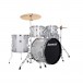 Ludwig Accent 20'' Fuse 5pc Drum Kit, Silver Sparkle