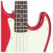 Vintage VJ74 Reissued Bass, Candy Apple Red neck joint