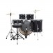Ludwig Accent 20'' Fuse 5pc Drum Kit, Black Sparkle - 3
