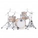 Mapex Mars Maple 18'' 4pc Bop Drum Kit w/elementy konstrukcyjne, Natural Satin