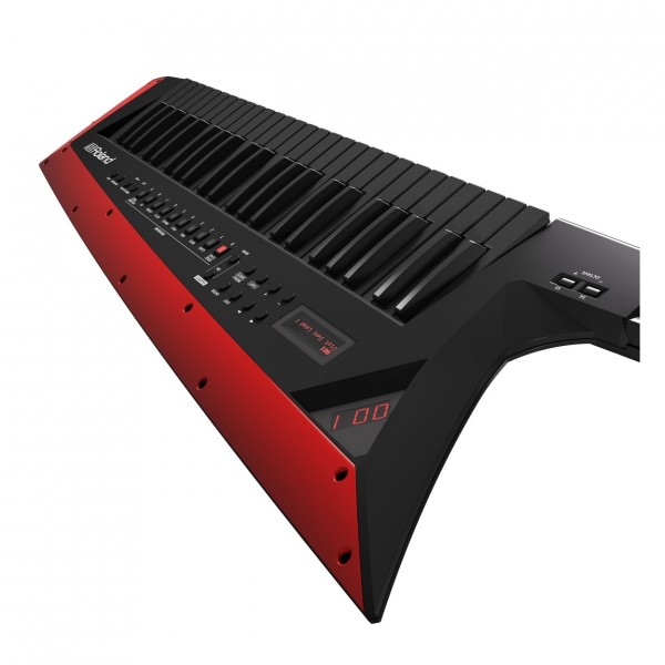 AX-Edge Keytar, Black - Angled 3