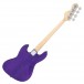 Vintage VJ74 Reissued Bass, Pasadena Purple back