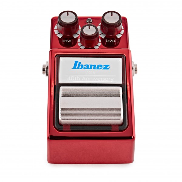 Ibanez 40th Anniversary TS9 Tube Screamer Limited Edition, Ruby Red at  Gear4music