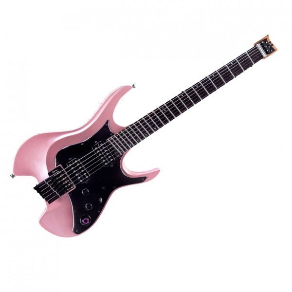 Mooer GTRS W800 Intelligent Headless Guitar RW, Pearl Pink