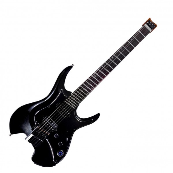 Mooer GTRS W800 Intelligent Headless Guitar RW, Pearl Black