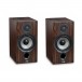 ELAC Debut B6.2 Bookshelf Speaker (Pair), Walnut Front View 2