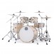 Mapex Mars Maple 22'' 5pc Rock Fusion Shell Pack, Natural Satin - Side