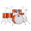 Mapex Mars Maple 22'' 6pc Studioease Shell Pack, Glossy Amber