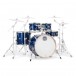 Mapex Mars Maple 22'' 5pc Rock Fusion Shell Pack, Midnight Blue