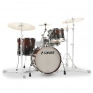 Sonor AQ2 Bop Set 4pc Shell Pack, Brown Fade