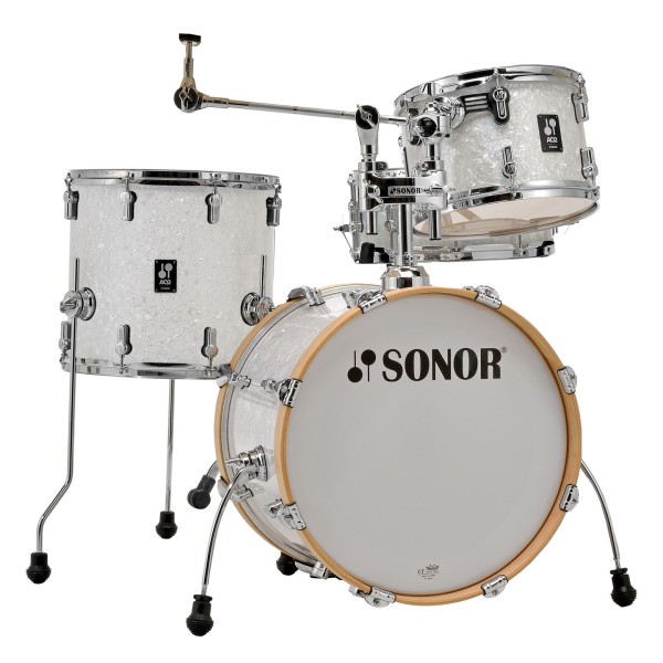 Sonor AQ2 Bop Set 4pc Shell Pack, White Pearl