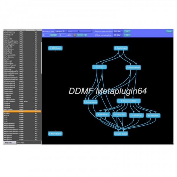 DDMF Metaplugin - Interface