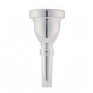 Bach Classic Tuba Mouthpiece, 18, Silver Plated