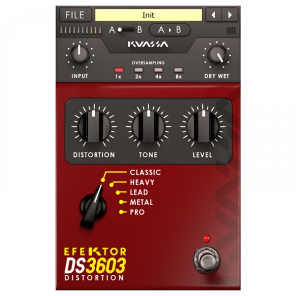 Kuassa Efektor DS3603 Distortion